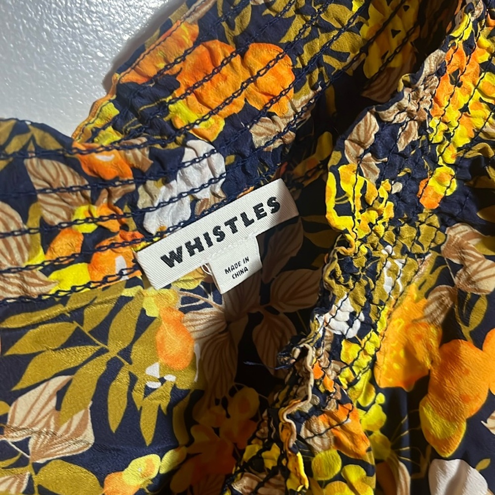 Off the shoulders floral top